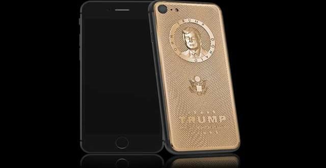 Hasil gambar untuk iPhone 7 Trump Emas