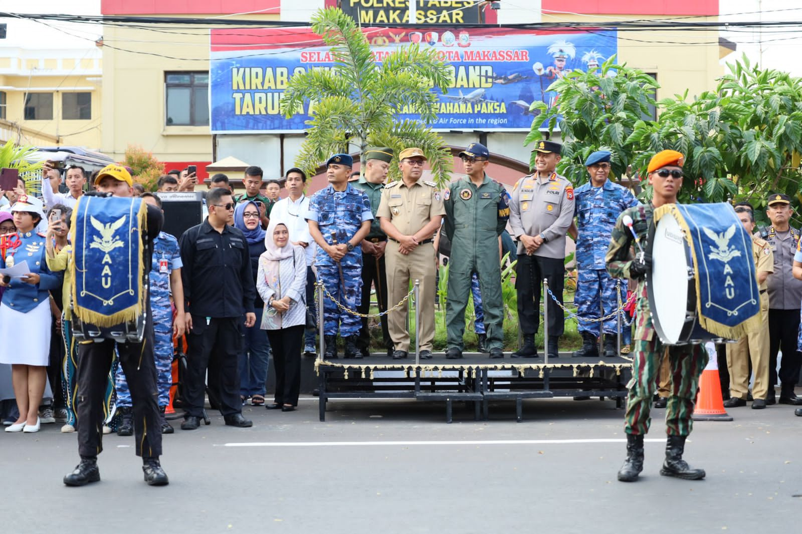 Danny Pomanto Sambut Hangat Taruna AAU Memperkenalkan Event F8 Dan