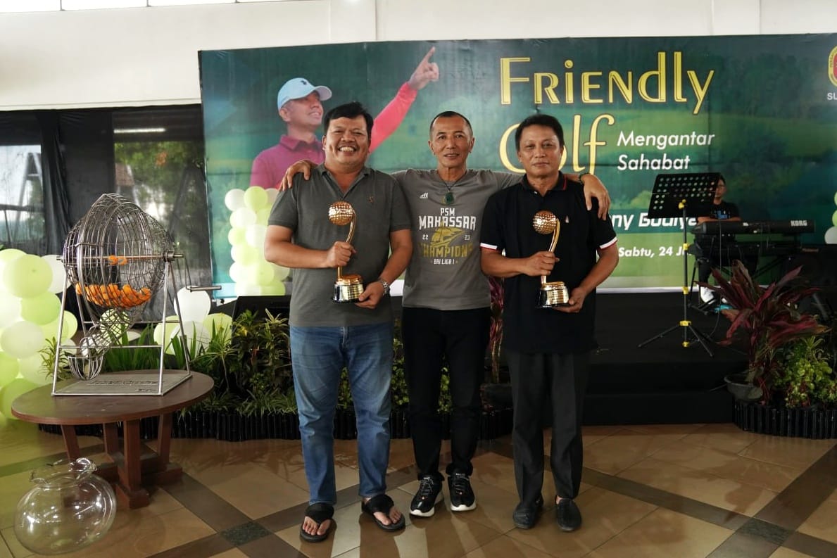 Pangdam XIV Hasanuddin Lepas Sahabatnya Melalui Tournament Friendly Golf