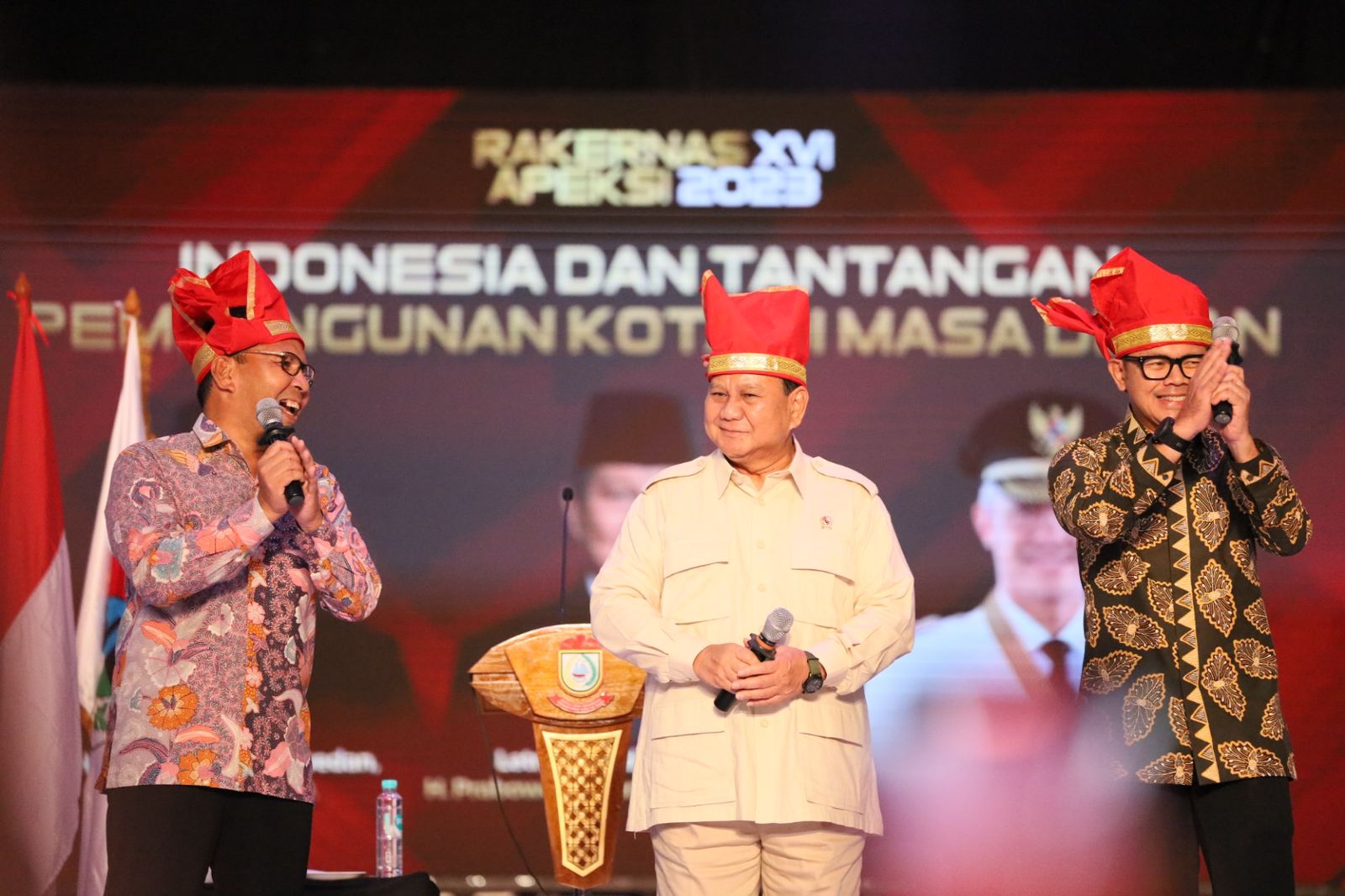 Hadir Di Makassar Prabowo Salut Dengan Apeksi Dan Tuan Rumah