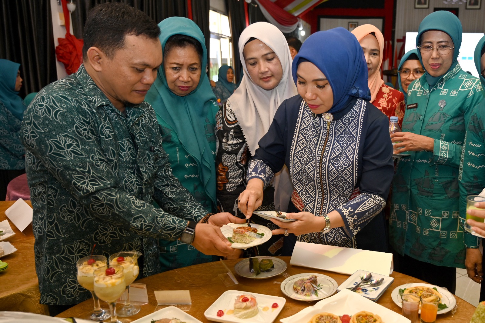 Sofha Marwah Bahtiar Apresiasi Menu Pangan Lokal Berbahan Dasar Pisang