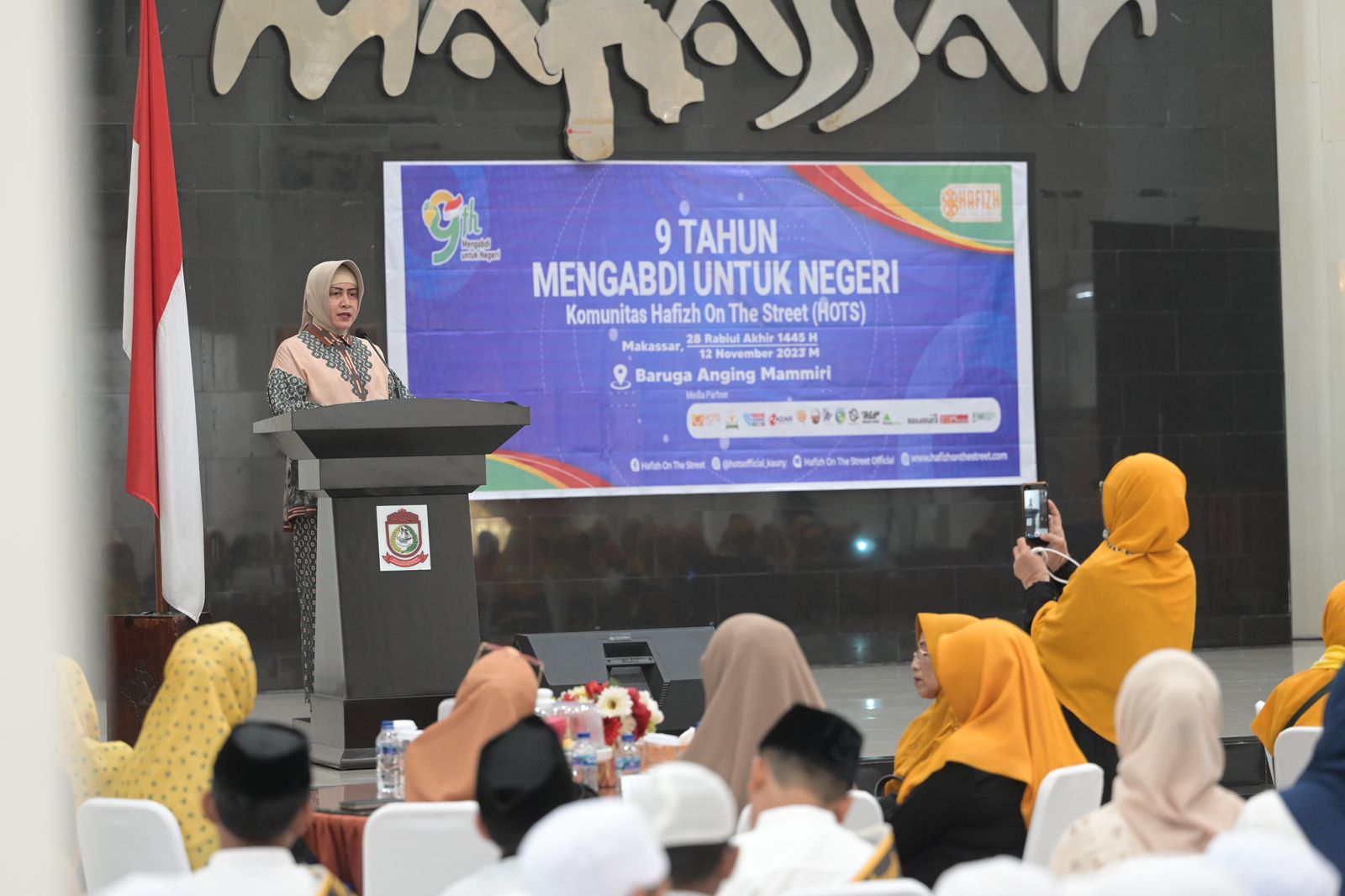 Indira Yusuf Ismail Buka Milad Sekaligus Wisuda Komunitas Tahfidz On