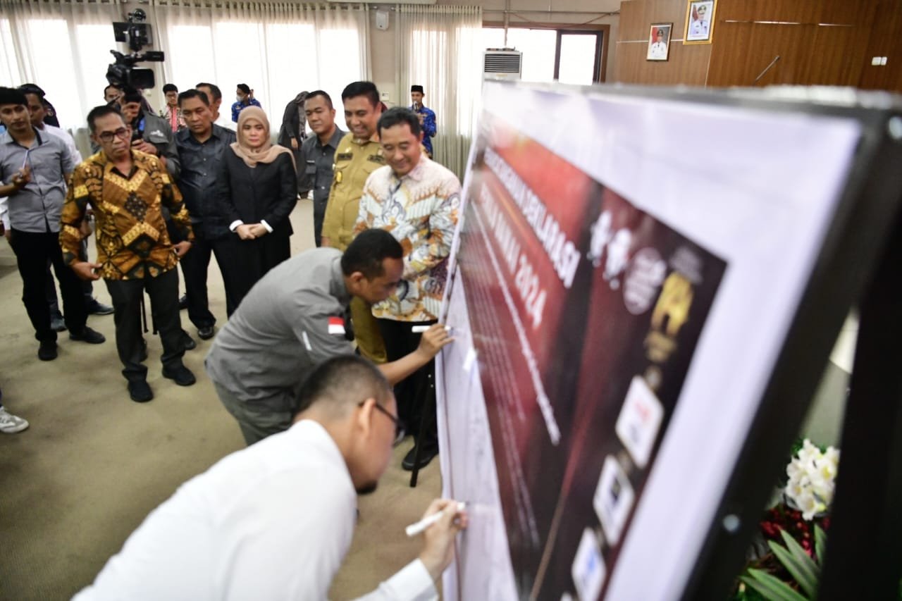 NPHD Ditandatangani, Kabupaten Maros dan Provinsi Sulsel Siap Gelar ...
