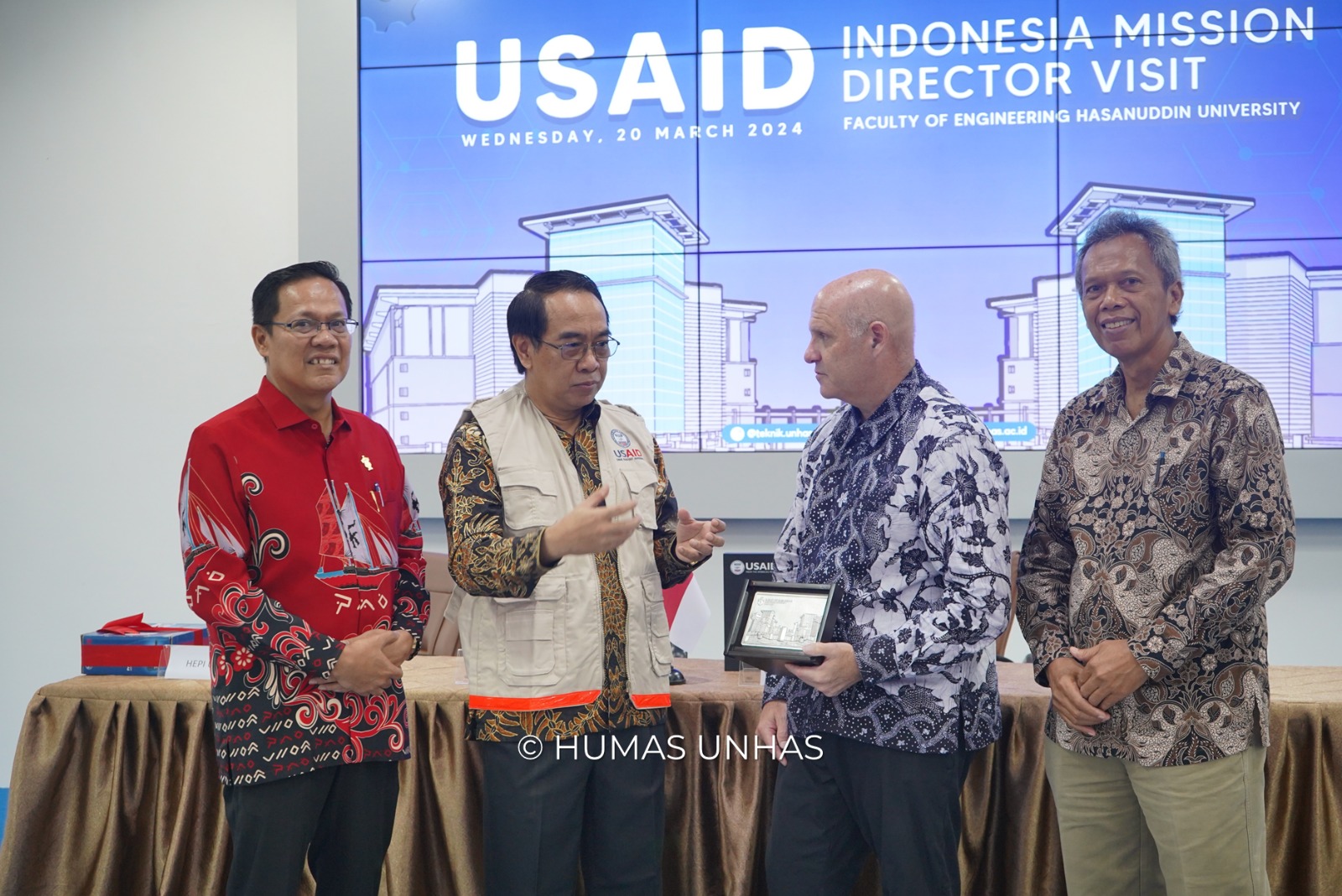 USAID Indonesia Kunjungi Unhas: Fasilitasi Mahasiswa untuk Terus Berinovasi